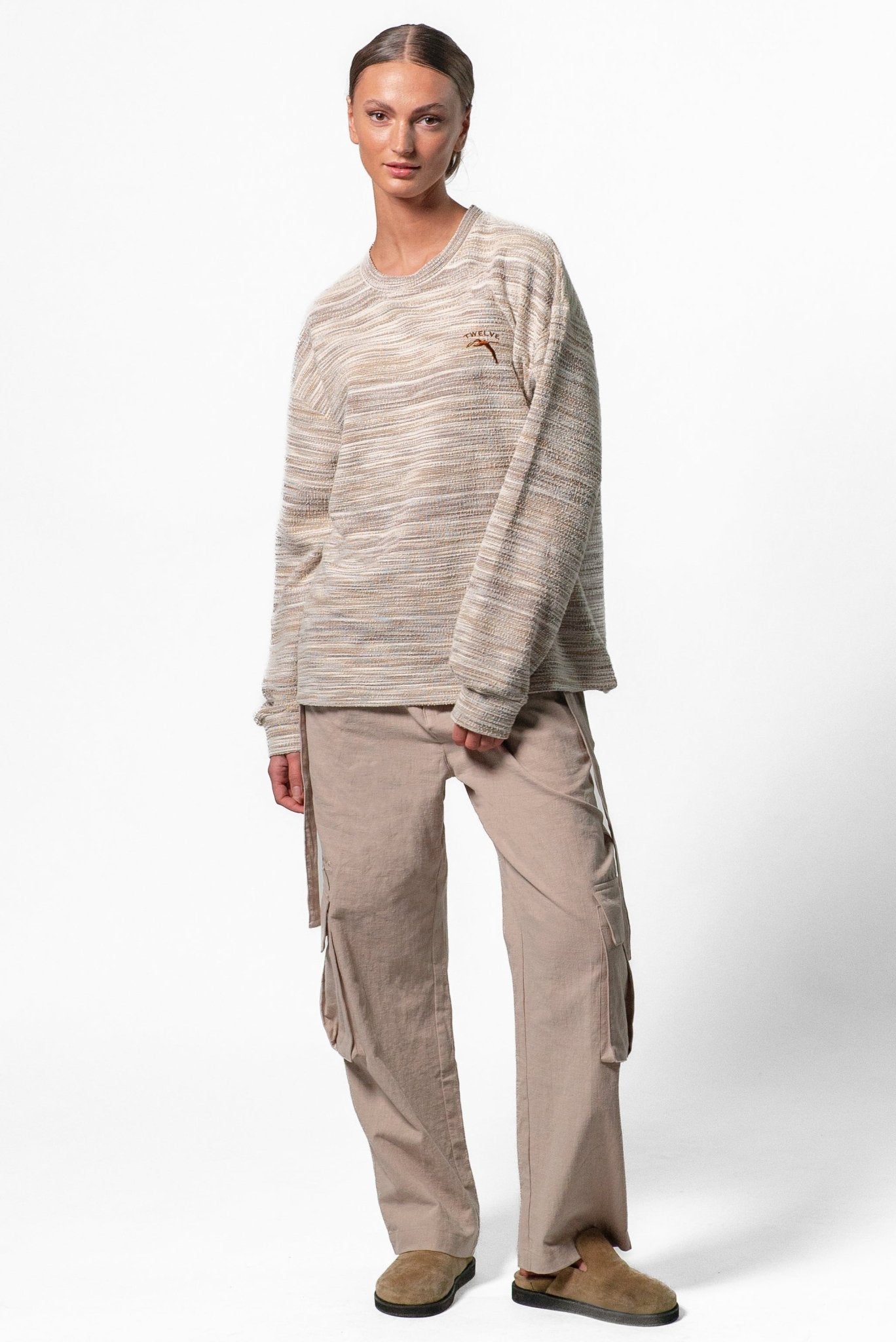 Multicolor Crewneck: Twelvepieces Collab | Skagen-clothing.dk